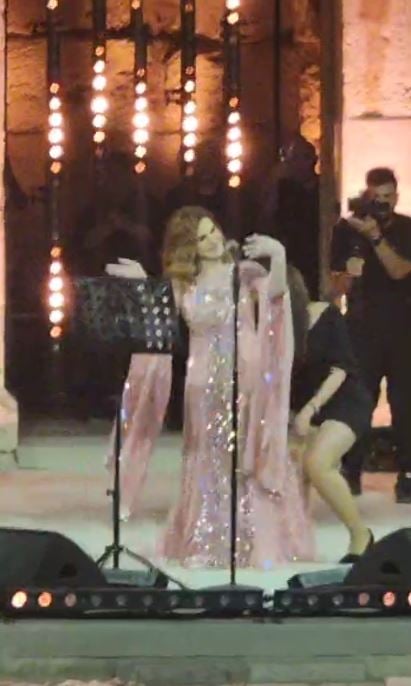 الفنانة ميادة الحناوي