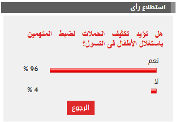 نتيجة الاستطلاع