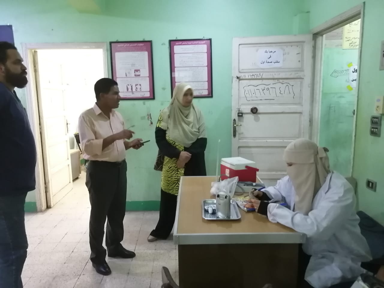 متابعة الوحدات الصحية ضمن أعمال المبادرة الرئاسية 100 يوم صحة متابعة الوحدات الصحية ضمن أعمال المبادرة الرئاسية 100 يوم صحة