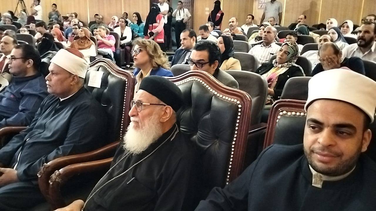 مشاركة رجال الدين الإسلامى والمسيحى