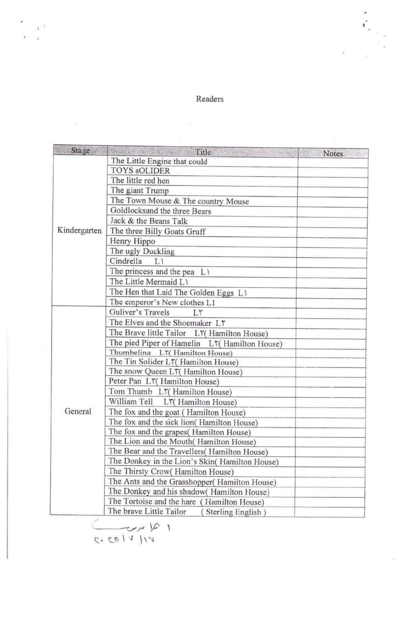 وزارة التعليم تحدد كتب المستوى الرفيع للمدارس الخاصة