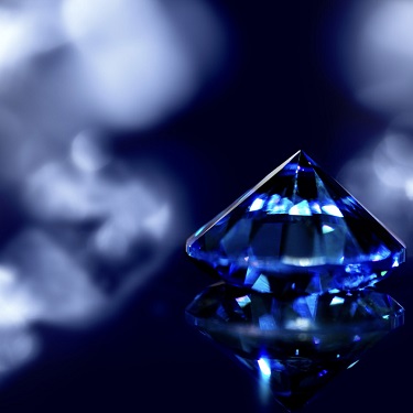 حجر الياقوت الأزرق