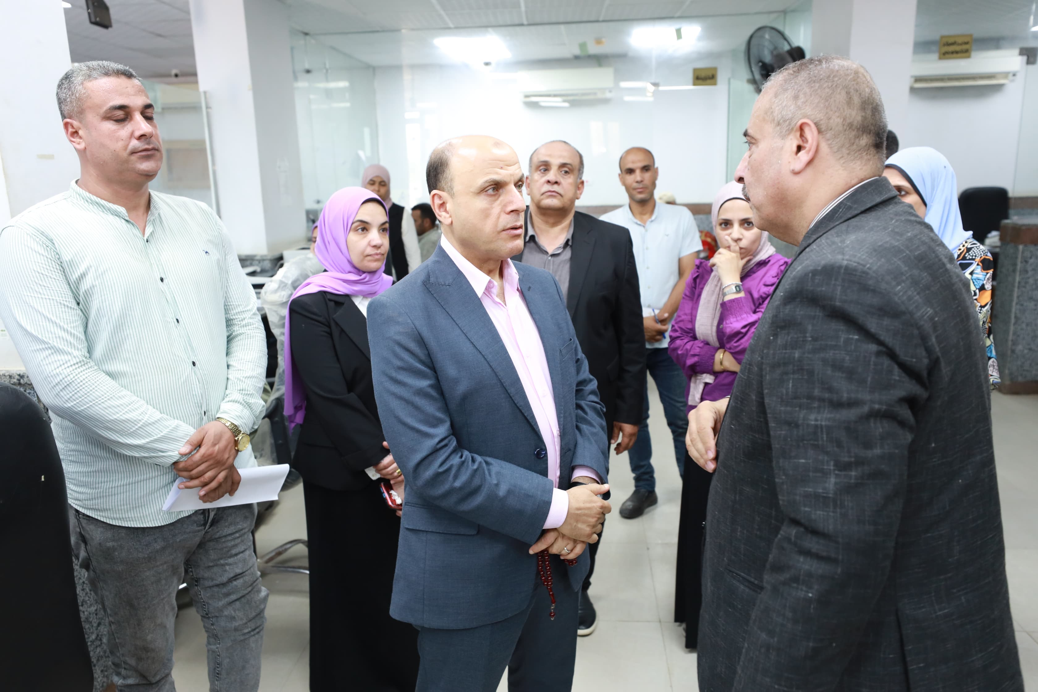 محافظ كفر الشيخ يتفقد المركز التكنولوجي