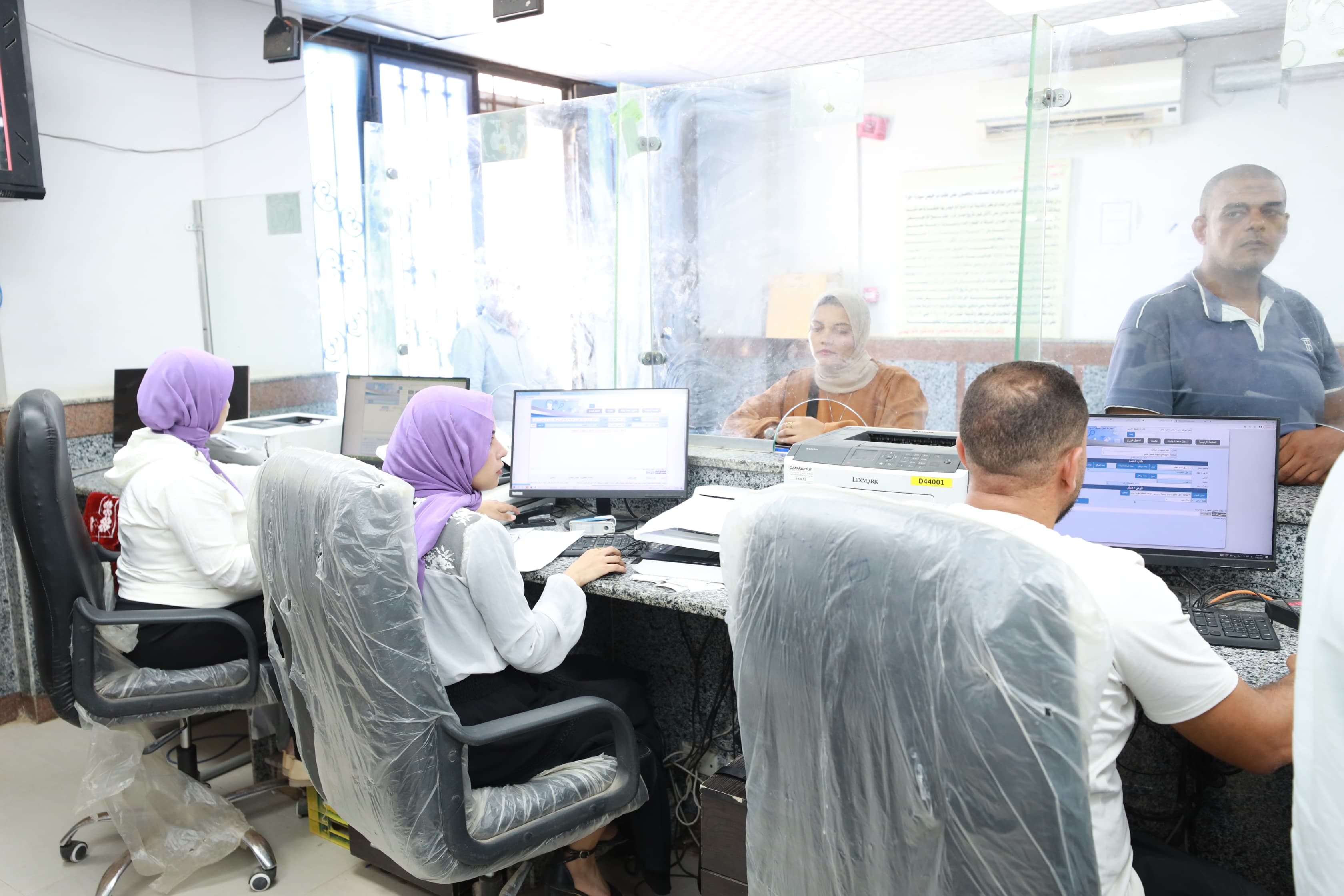 اقبال على التصالح بالمركز التكنولوجي بمطوبس