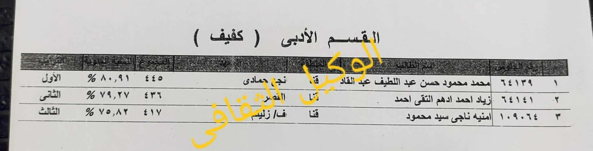 أوائل الشهادة الثانوية 2025  (2)