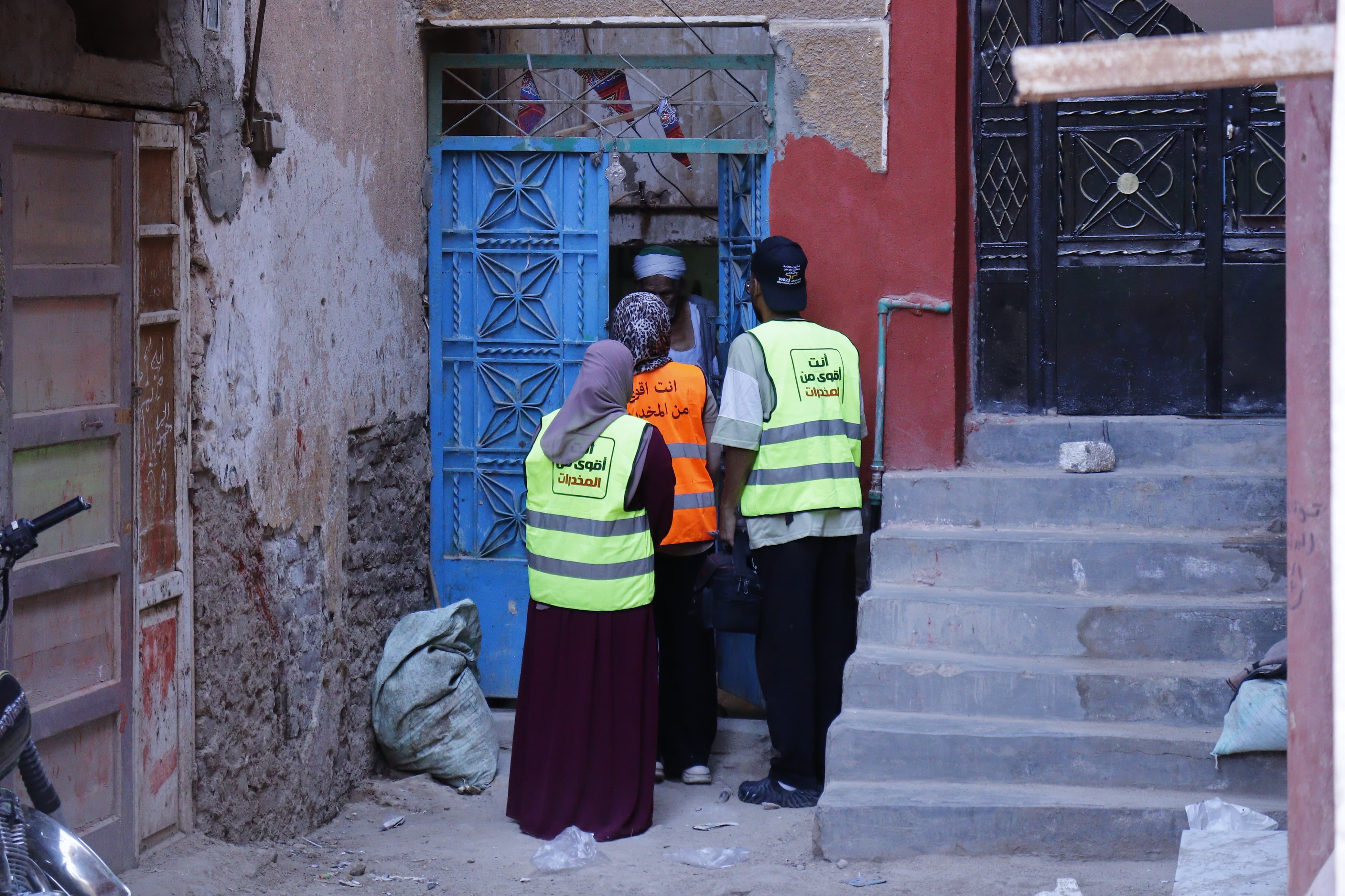 أنشطة صندوق مكافحة الإدمان داخل القرى بمحافظة أسوان