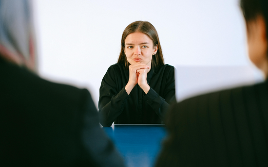 اجراء مقابلة عمل