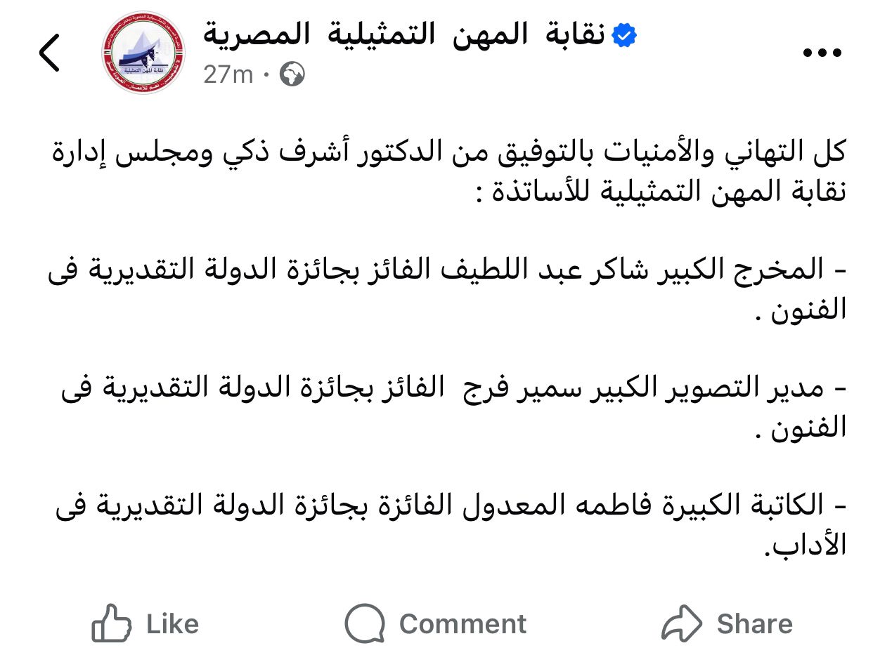 نقابة المهن التمثيلية