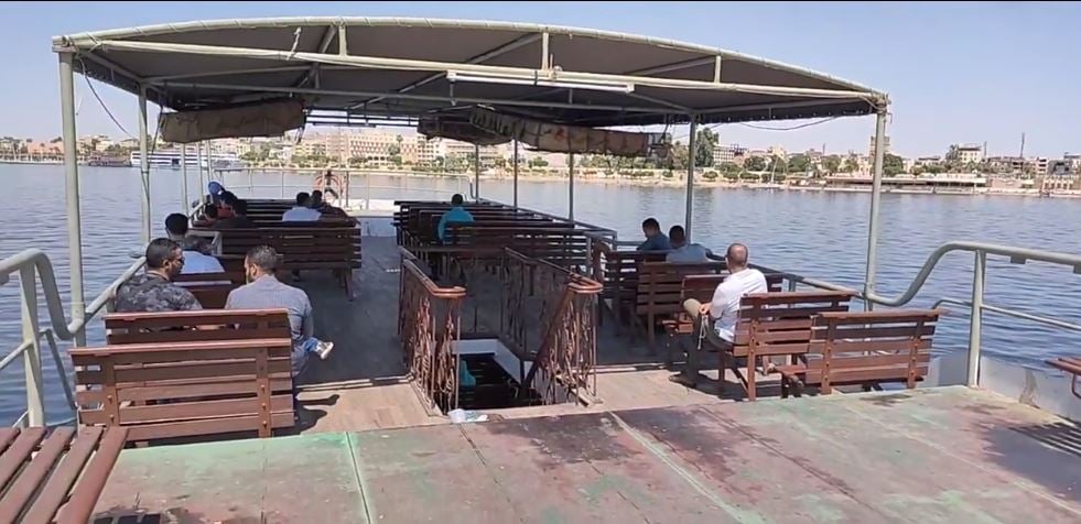 رحلة المعديات النيلية بين الشرق والغرب بالأقصر