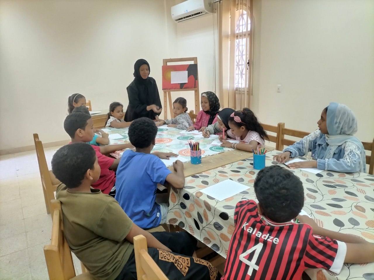 فعاليات يوم ثقافي بحاجر العديسات لدعم أطفال الأقصر