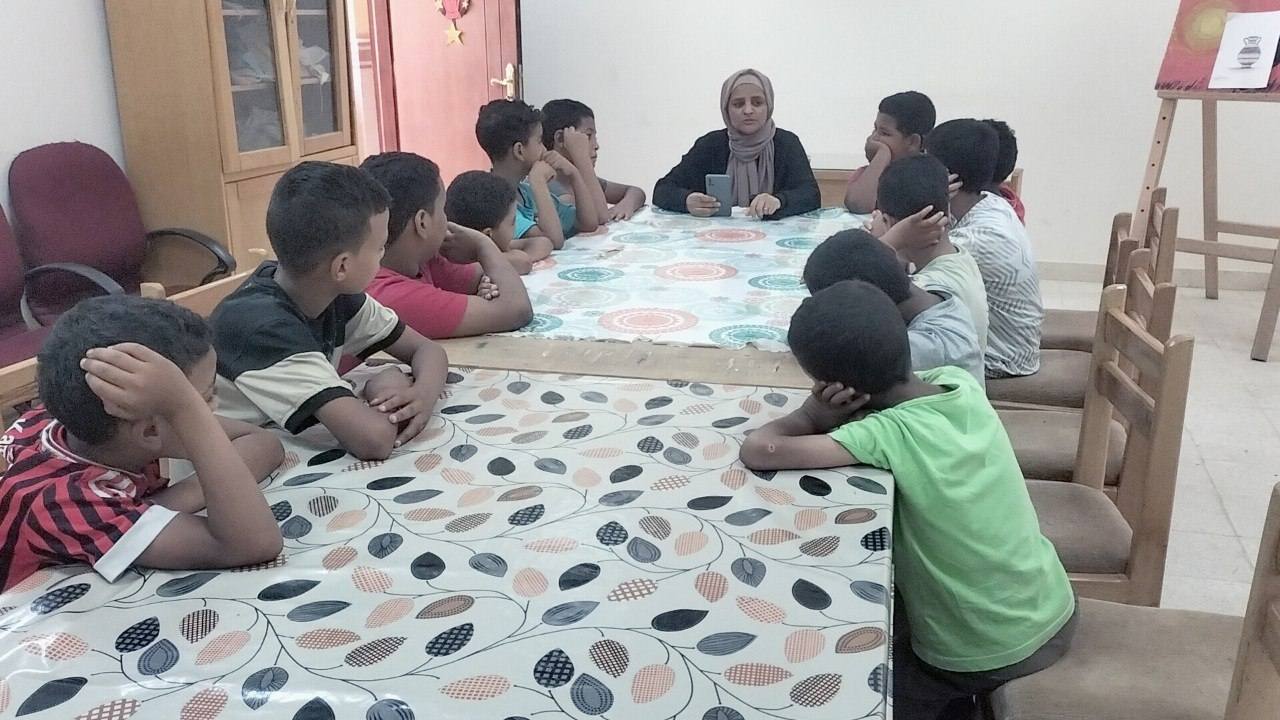 جانب من فعاليات يوم ثقافي بحاجر العديسات بالأقصر