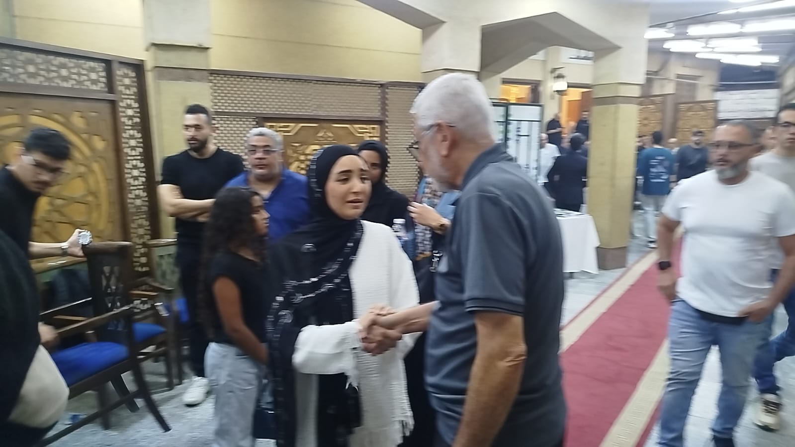 جانب من العزاء