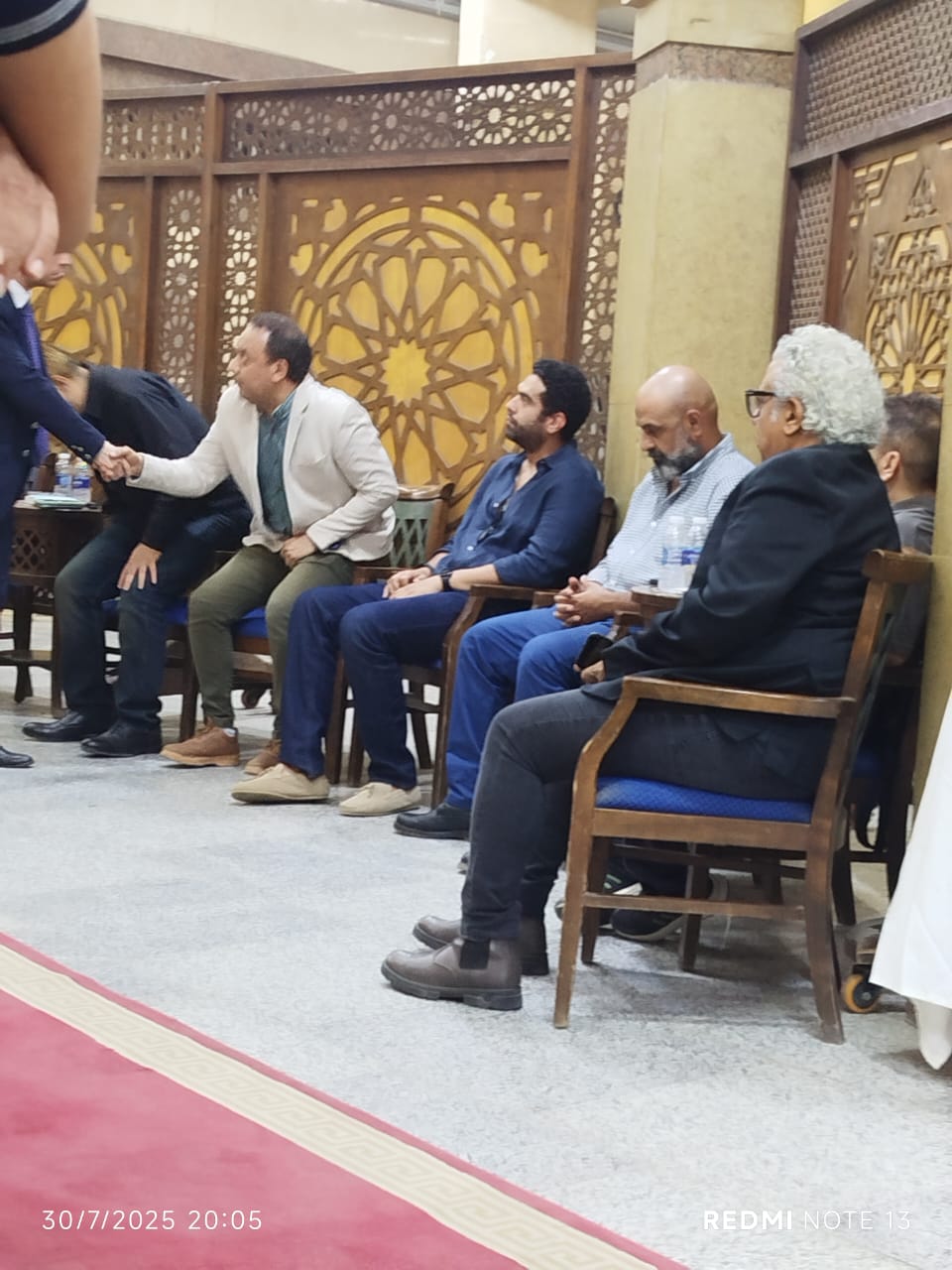 عزاء شقيق المخرج خالد جلال عزاء شقيق المخرج خالد جلال