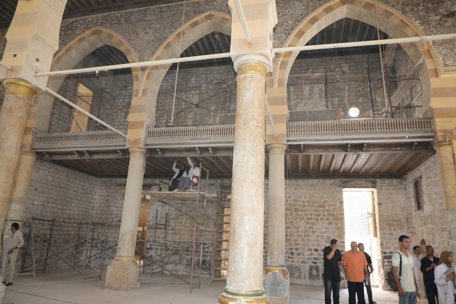 تطوير مسجد السيدة حورية تطوير مسجد السيدة حورية
