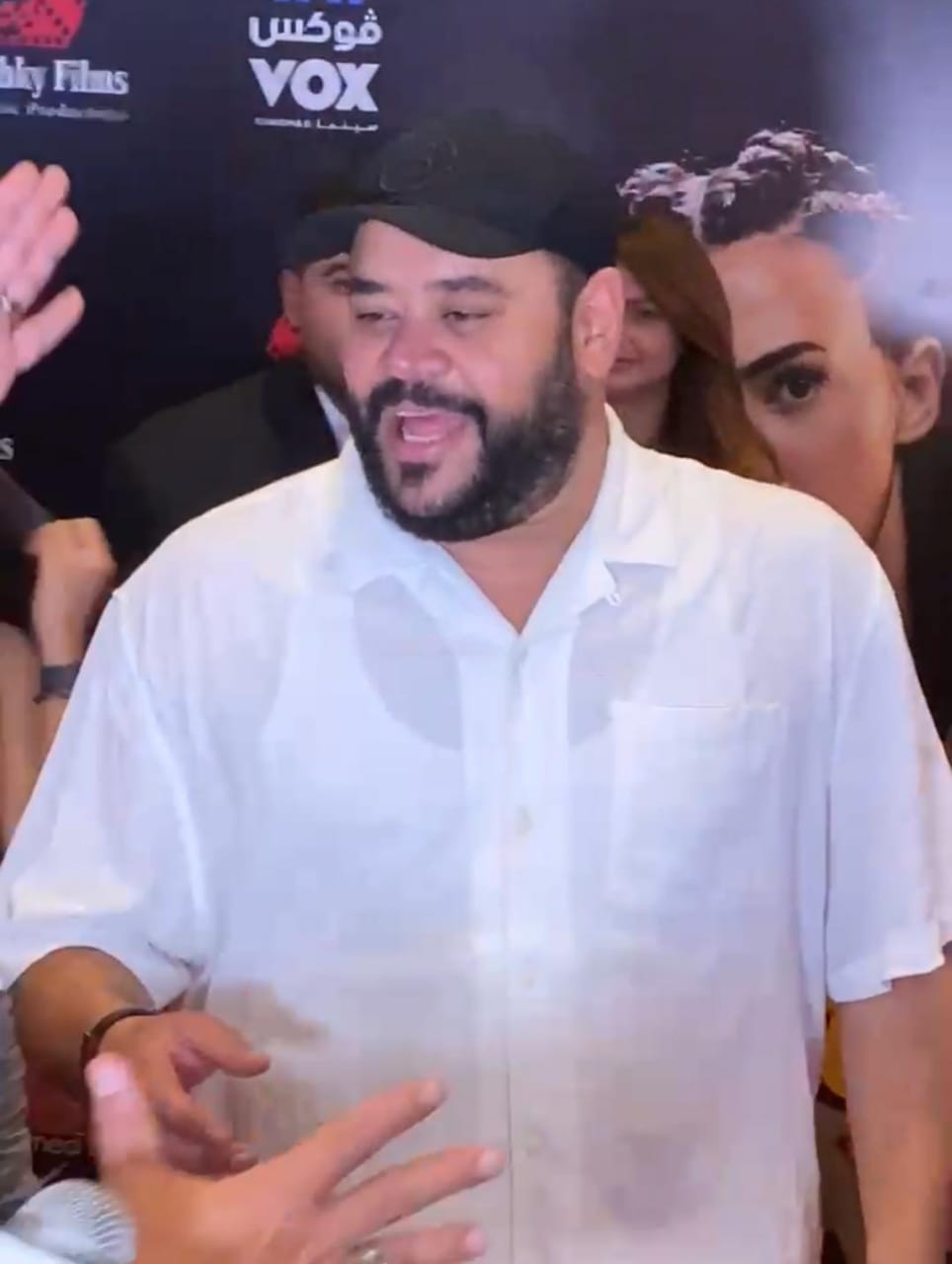 محمد ممدوح في العرض الخاص