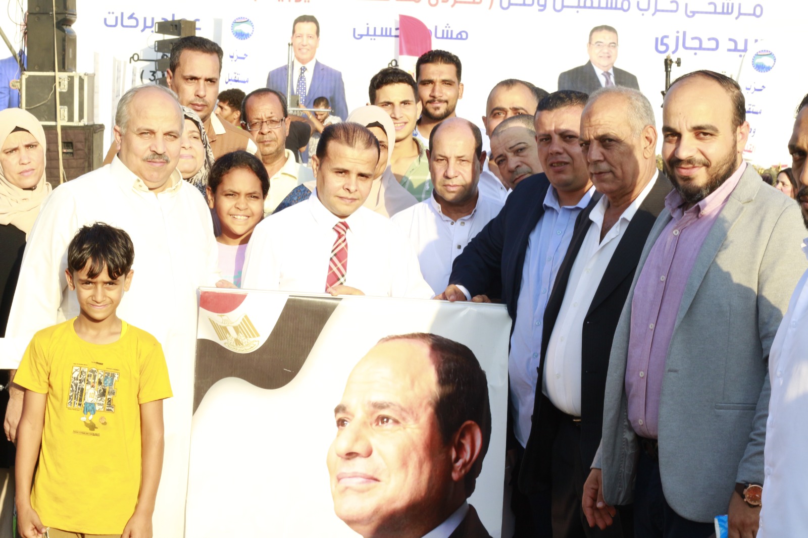 المشاركين بالمؤتمر من أبناء شبين القناطر