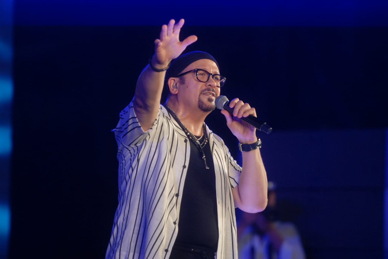 هشام عباس بمهرجان الموسيقي والغناء