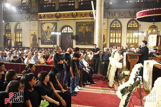 جنازة الراحل لطفي لبيب جنازة الراحل لطفي لبيب