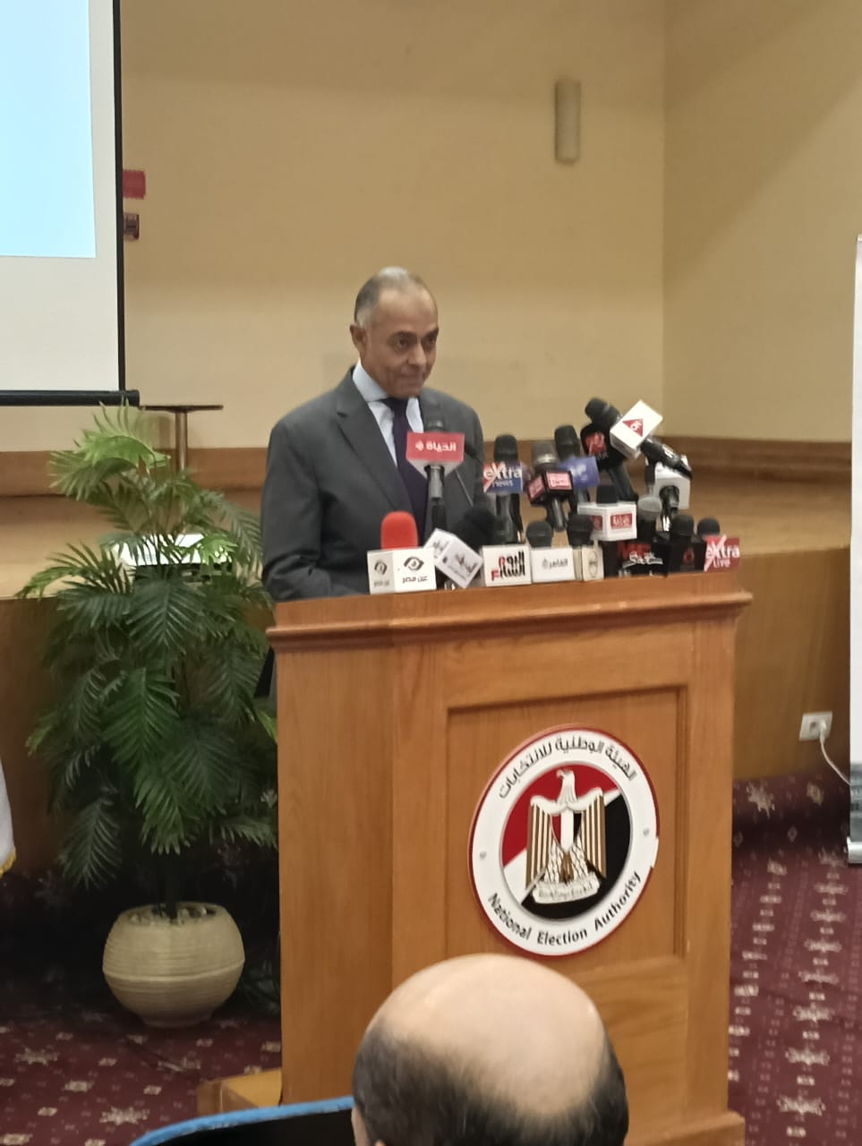 المستشار أحمد بندارى مدير الجهاز التنفيذي للهيئة الوطنية للانتخابات (1)