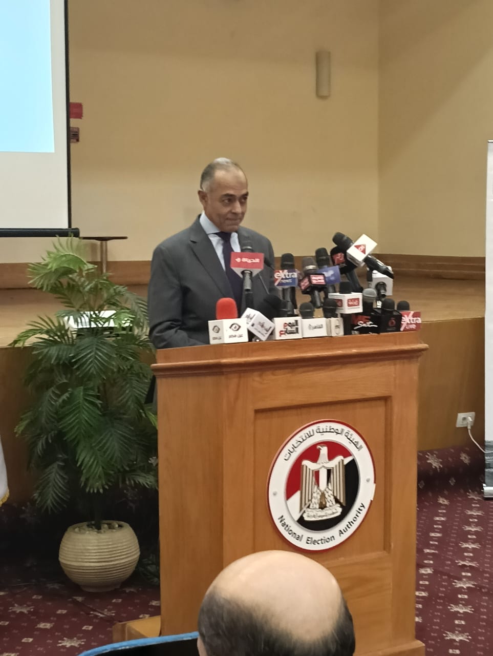 المستشار أحمد بندارى مدير الجهاز التنفيذي للهيئة الوطنية للانتخابات (2)