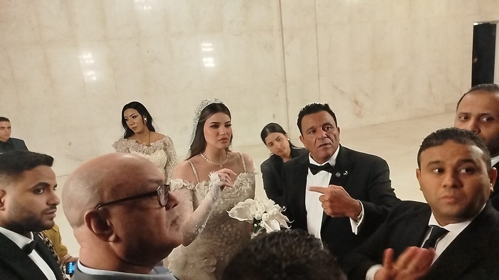 حفل زفاف ابنة محمد فؤاد