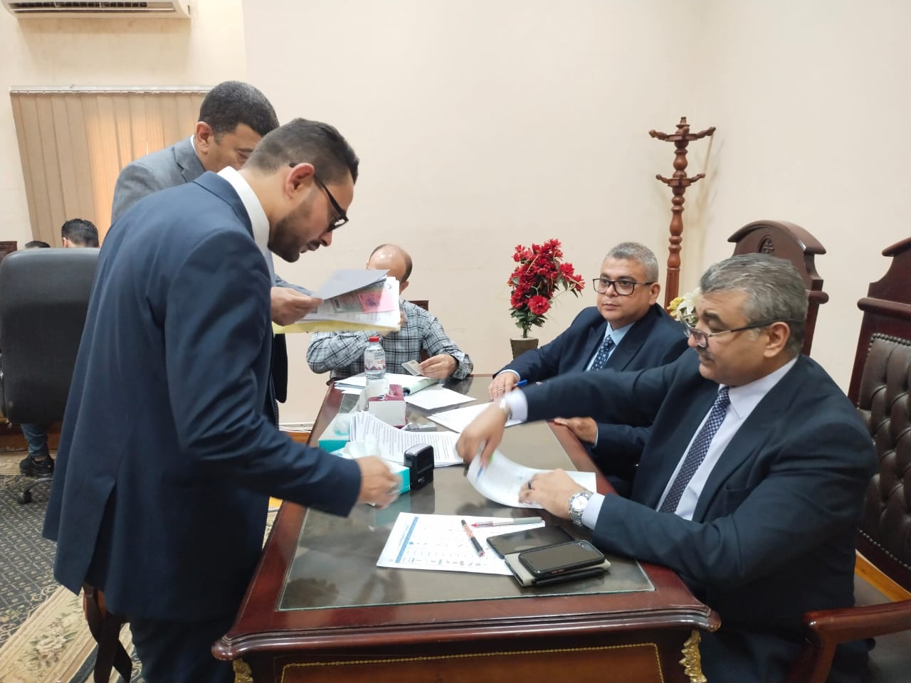 خلال تلقى الطلبات خلال تلقى الطلبات