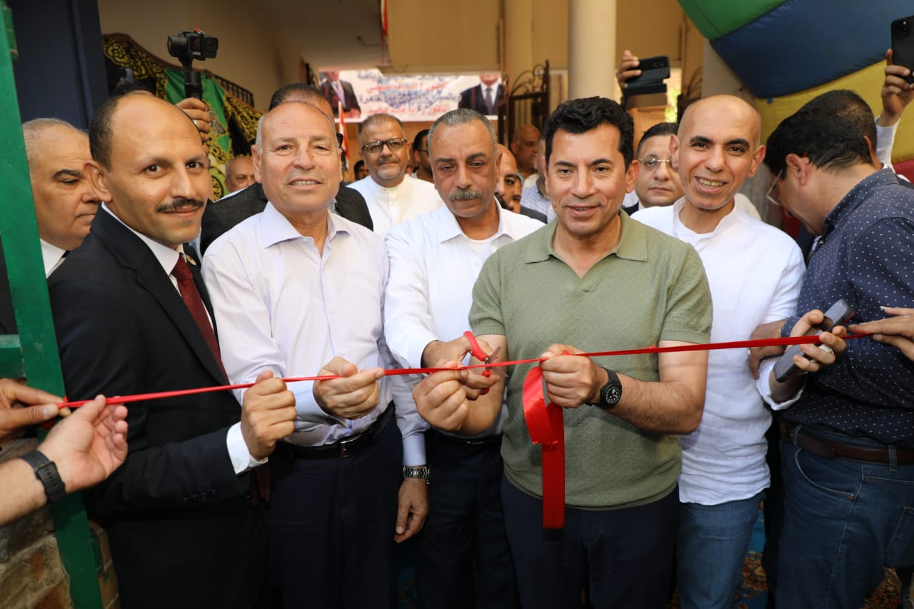 افتتاح الملعب الخماسي بمركز شباب شبرا مصر (3)