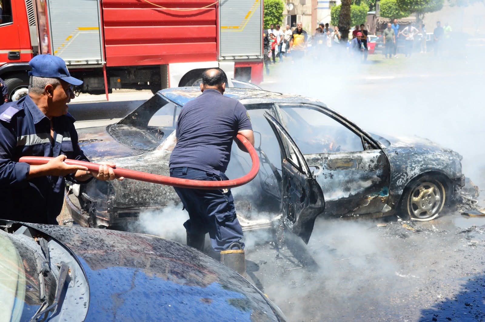 تفحم السبارة