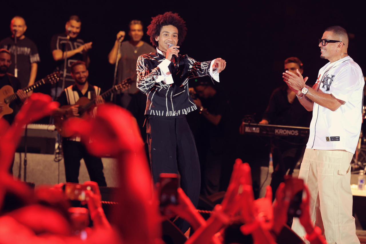 عمرو دياب ومطرب الراب