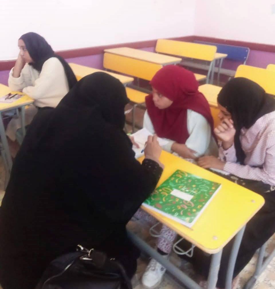 اطلاق مبادرة وحدة البناء المعرفي والدعم النفسي لدعم طالبات الإعدادية