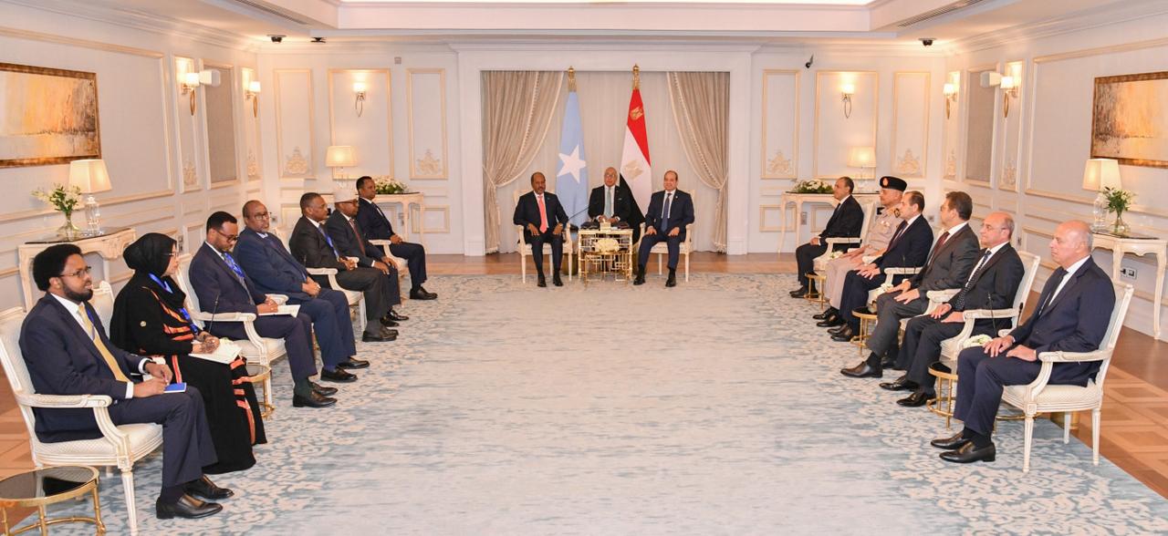 السيسى ورئيس الصورمال (4)