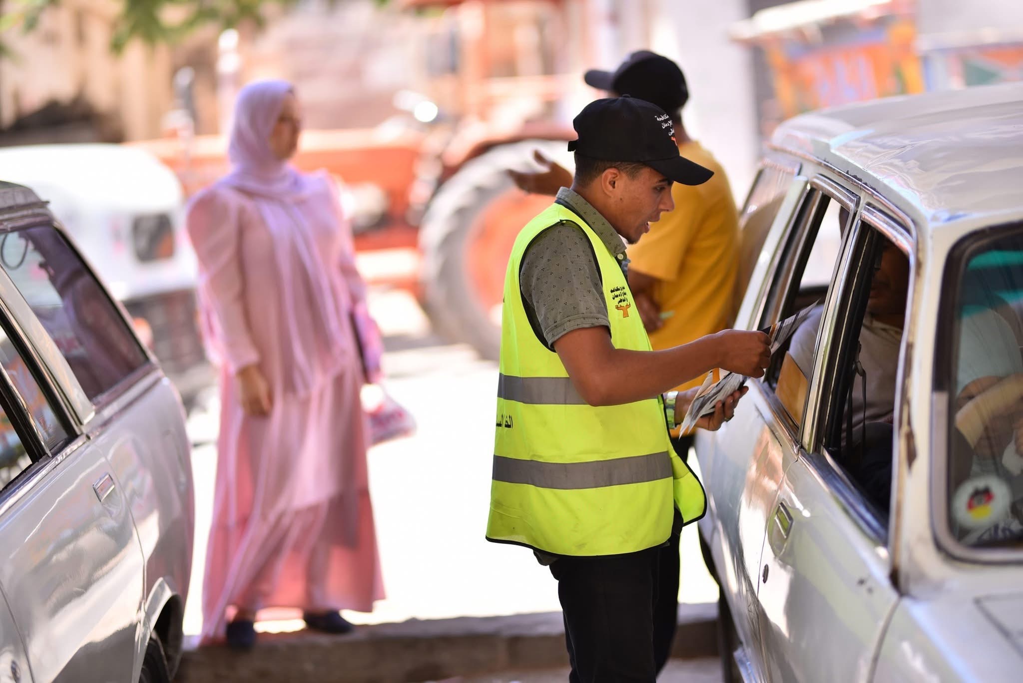 أنشطة صندوق مكافحة الإدمان في المواقف العمومية لرفع وعى السائقين بخطورة الإدمان