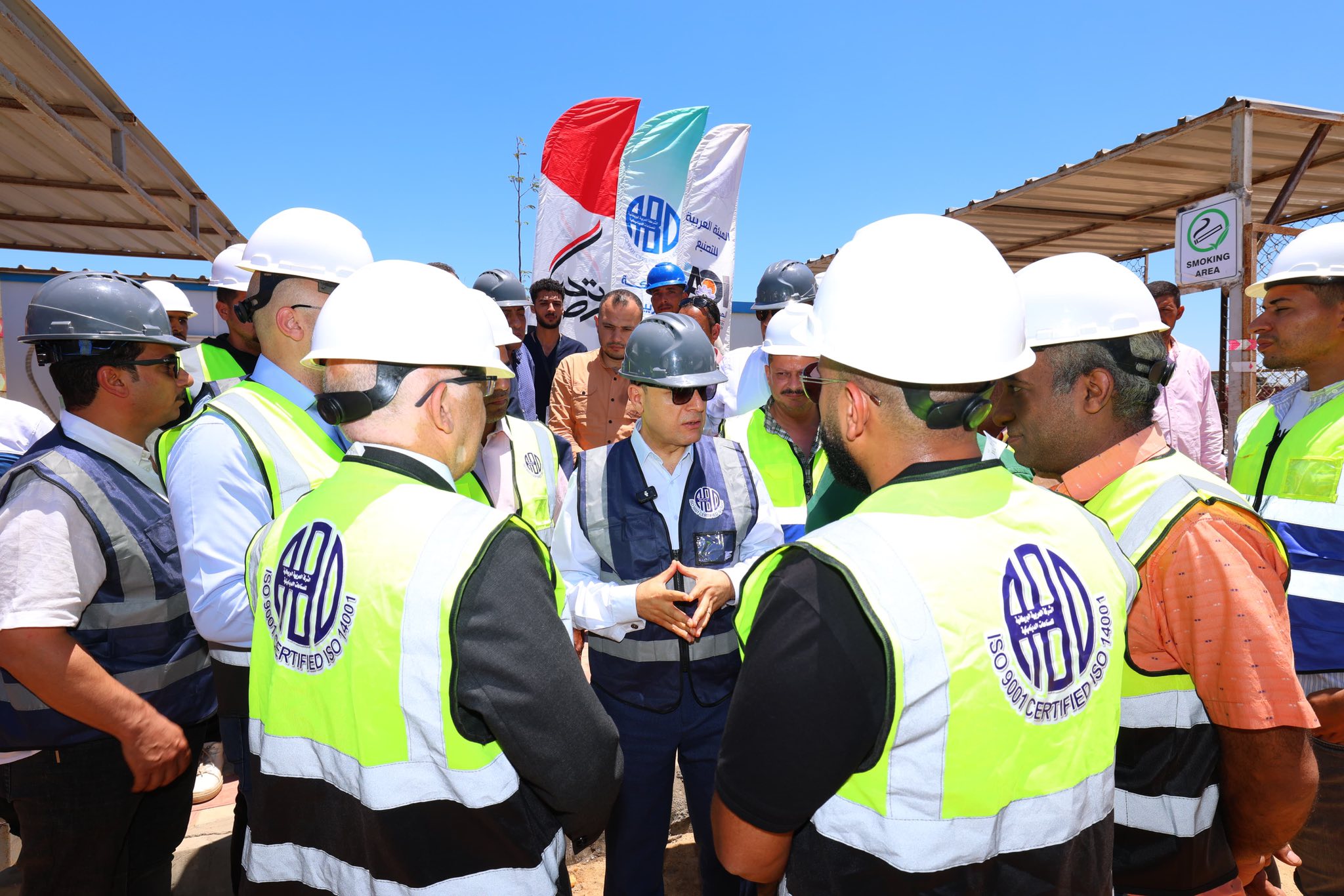 محافظ كفر الشيخ يتفقد مصنع تدوير المخلفات الصلبة بالحامول