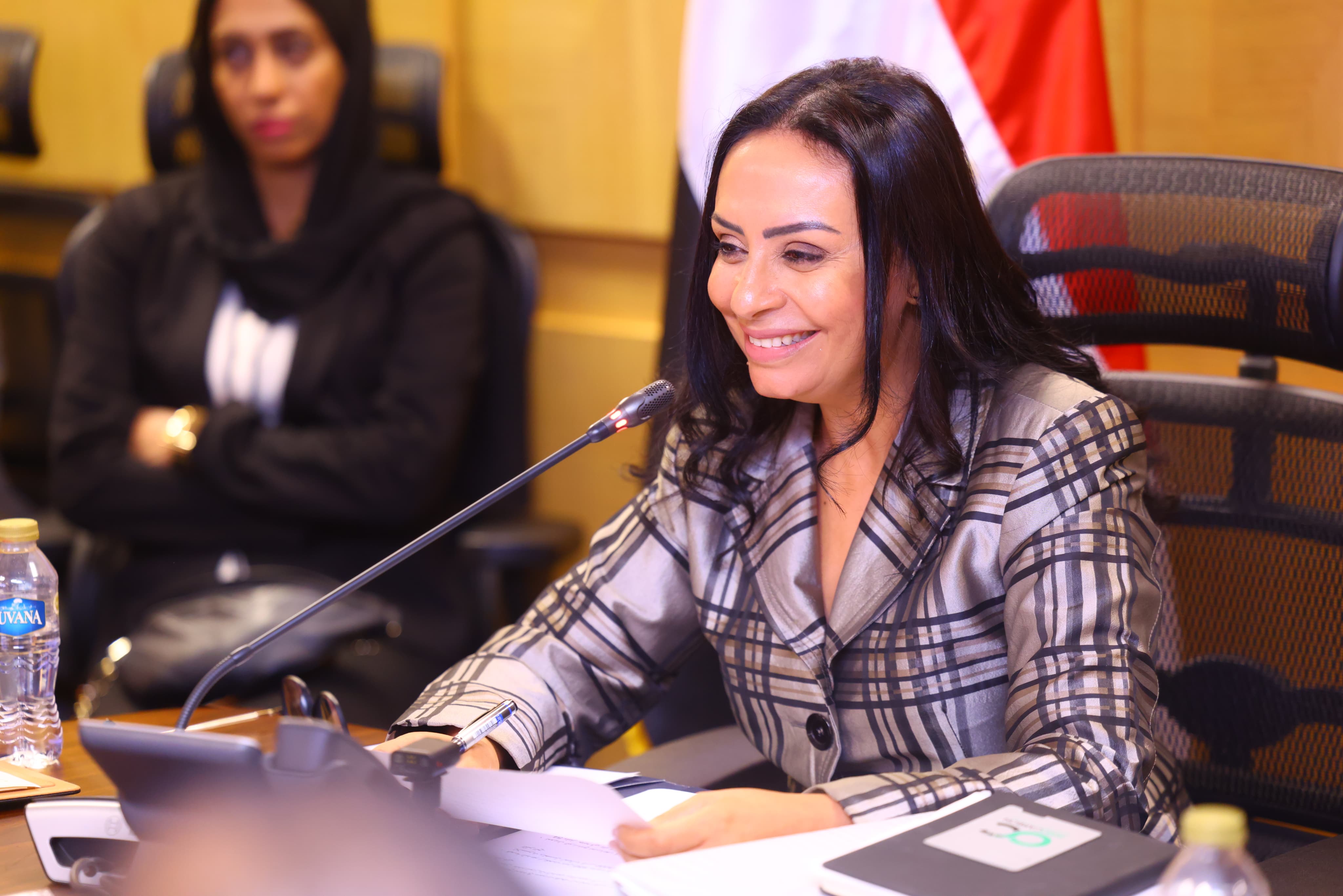 الدكتورة مايا مرسي وزيرة التضامن الاجتماعي