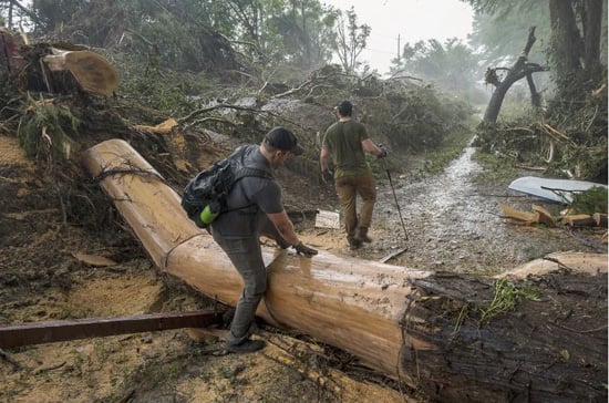اثار فيضان تكساس