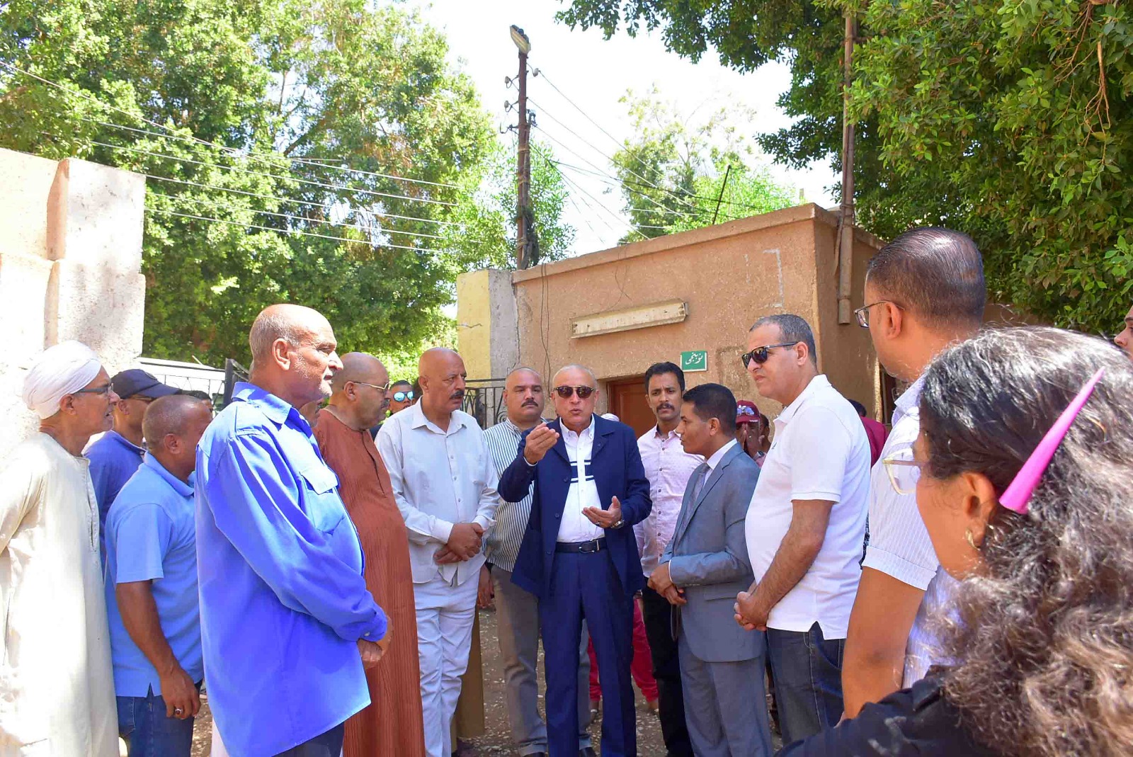 متابعة المحافظ للمشروعات الخدمية والسياحية ويوجه بتطويرها قبل الموسم الشتوى