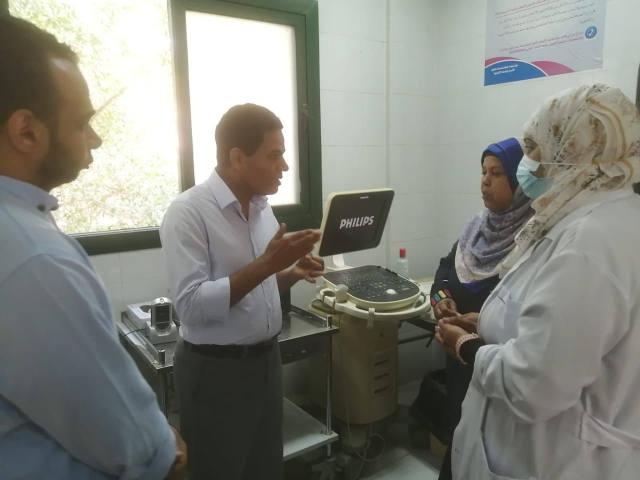 متابعة انتظام العمل بوحدات إدارة إسنا الصحية لخدمة المواطنين