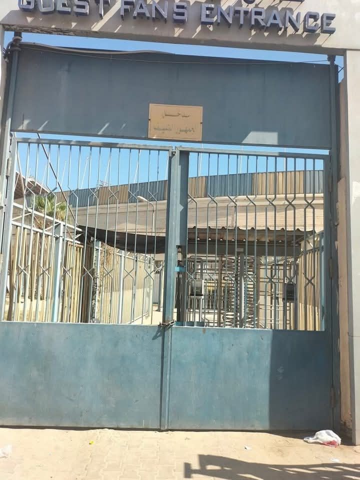 بوابة الإسماعيلى مغلقة