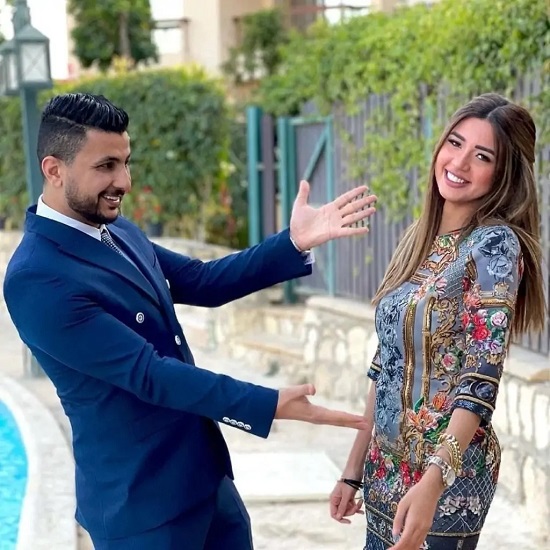 فرح شعبان وعلي غزلان