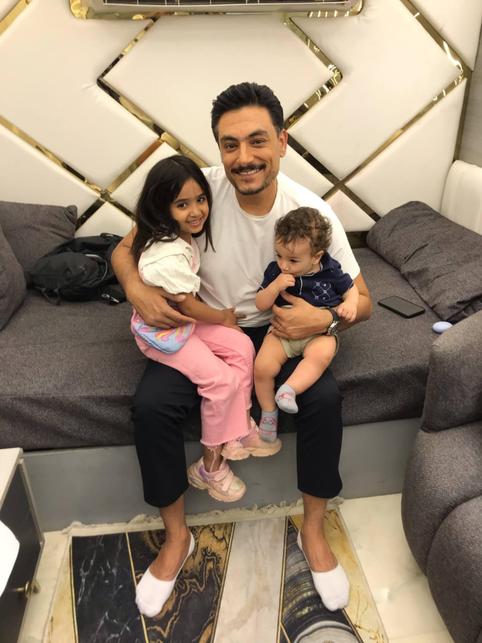 مريم مع الفنان أحمد صفوت مريم مع الفنان أحمد صفوت