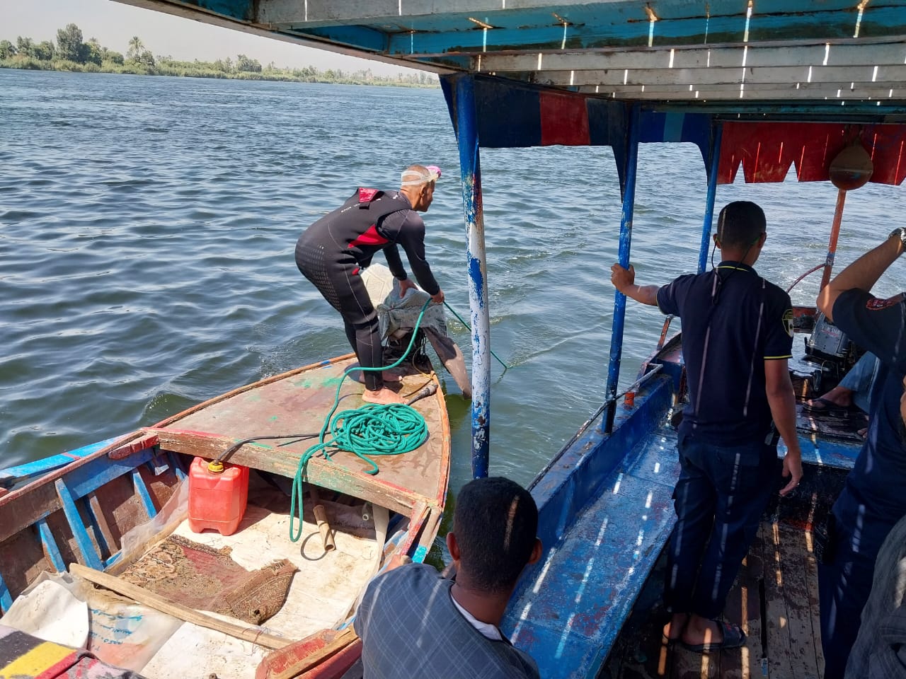 جانب من اعمال البحث عن المفقودين