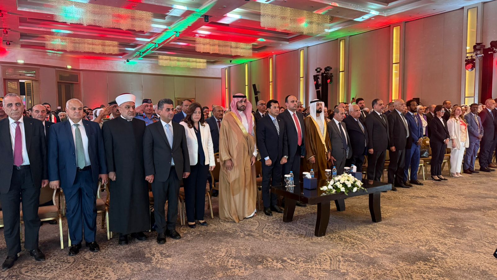 وزير الشباب والرياضة يشارك في تدشين عمّان عاصمة الشباب العربي 2025  (1)