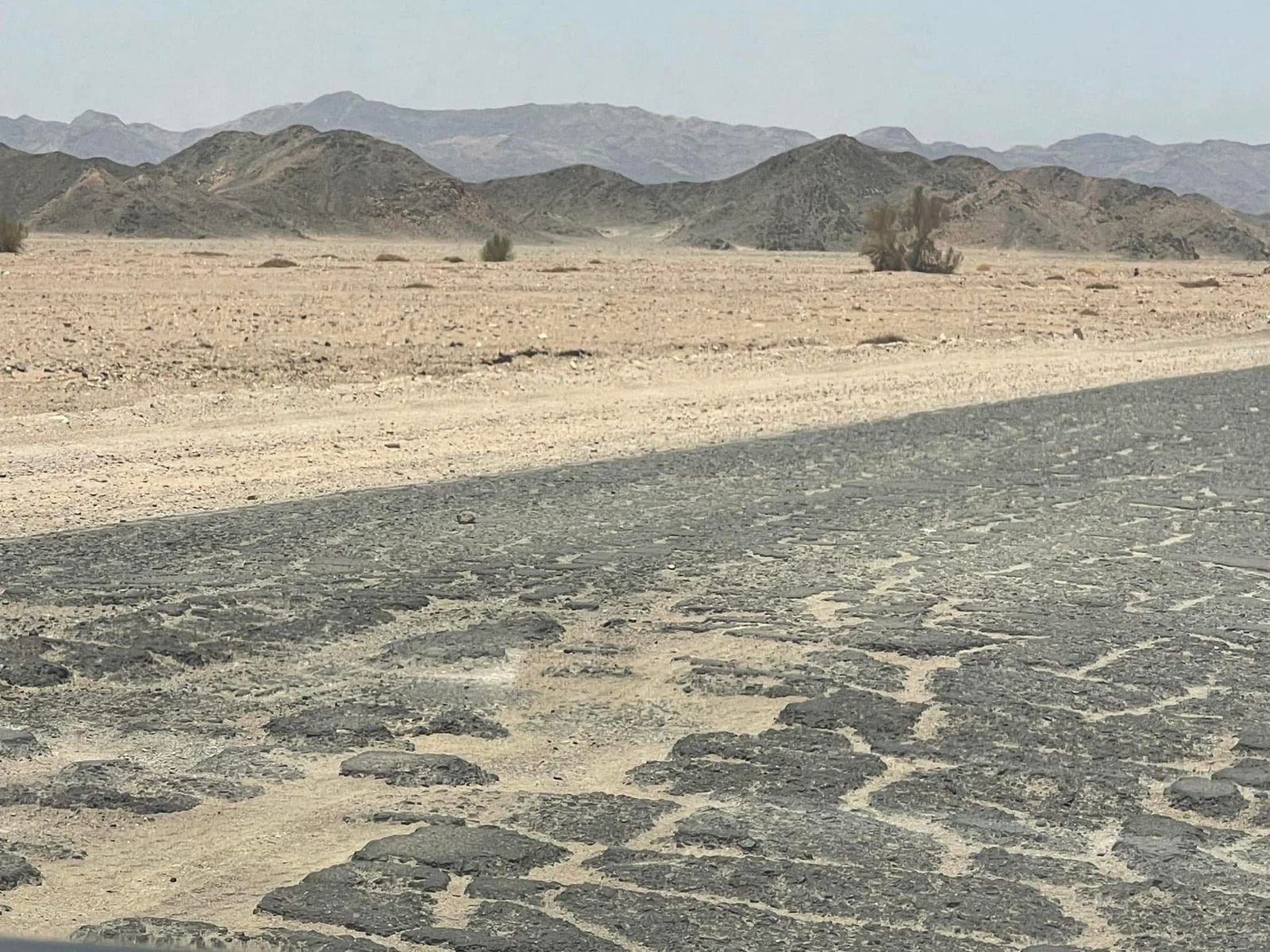 تدهور طريق القصير،قفط تدهور طريق القصير،قفط