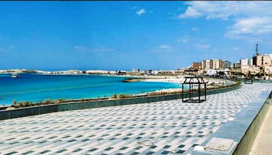 الممشى-السياحي---كورنيش-مطروح الممشى-السياحي---كورنيش-مطروح