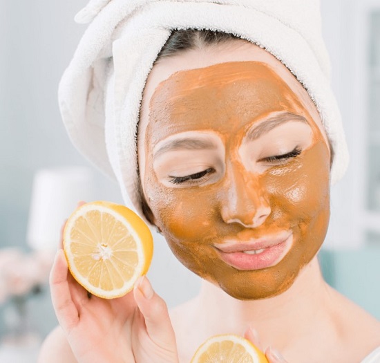 تفتيح الوجه ومنطقة الذقن