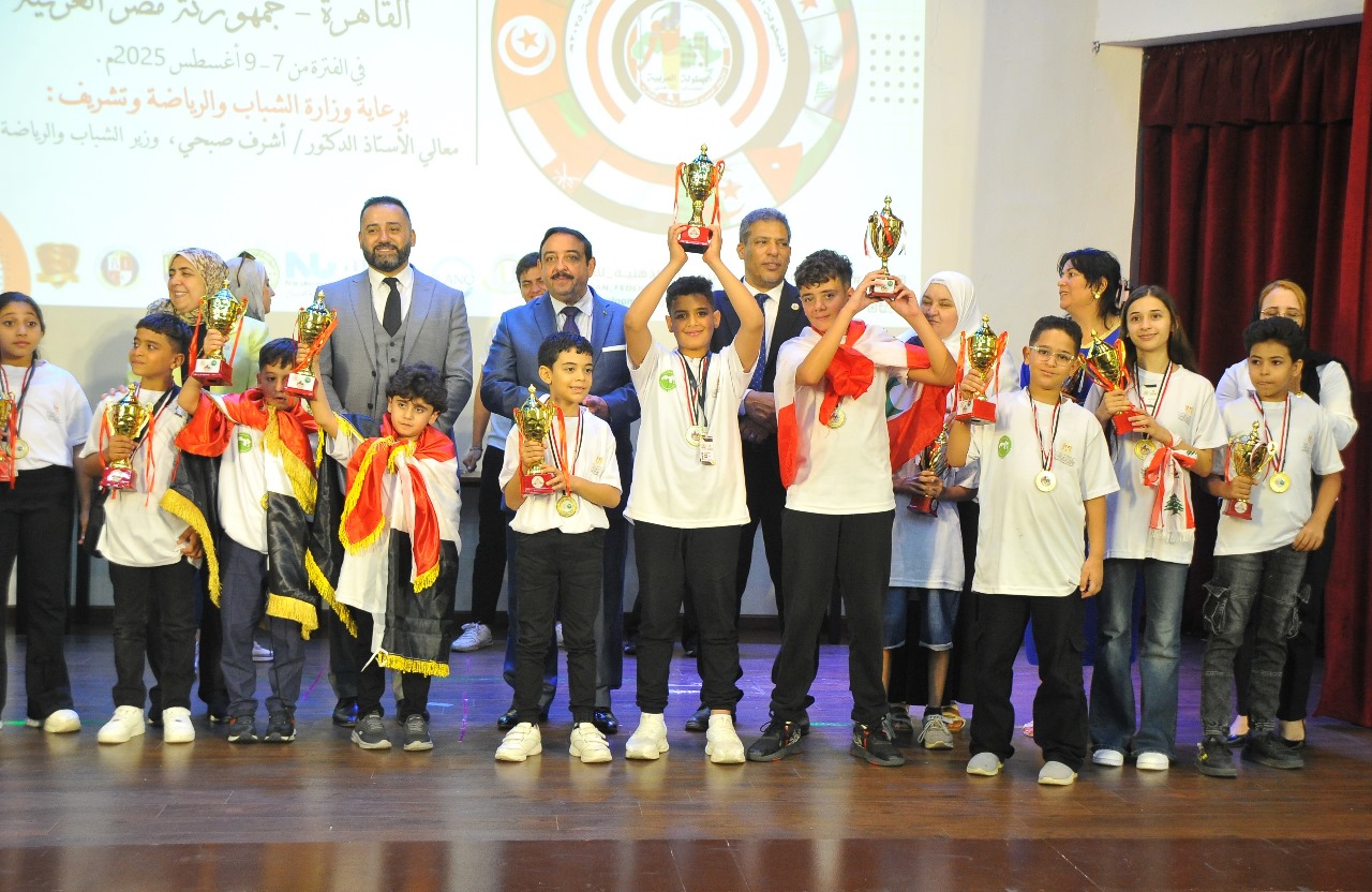 الفائزين في البطولة العربية