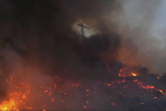 اشتعال حريق كانيون (2)