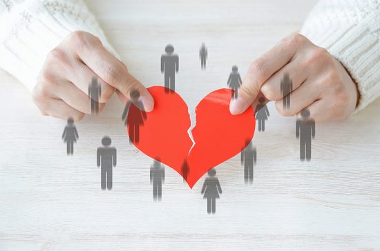 مشكلات العلاقات العاطفية