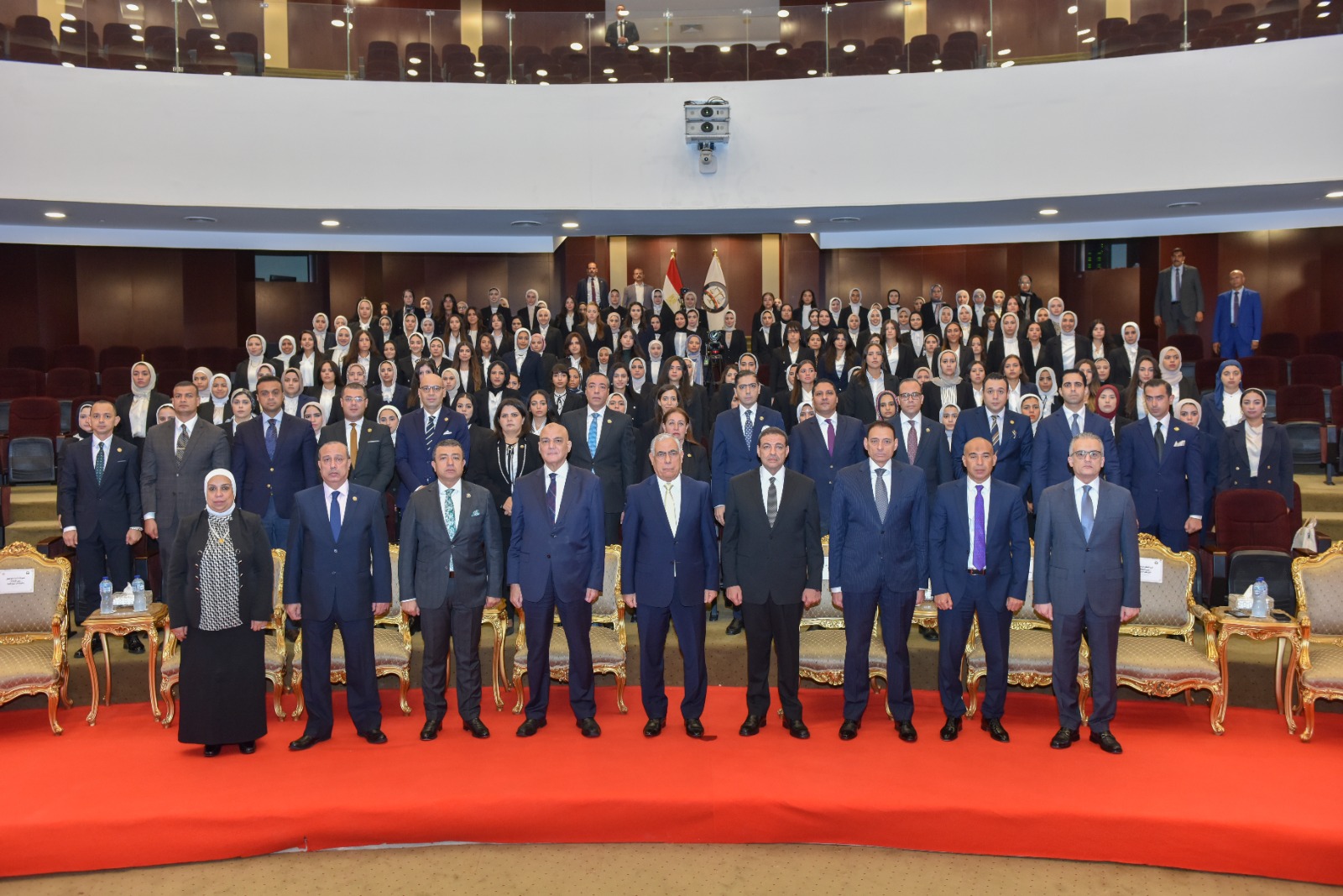 النائب العام مع المرشحين لمعاونى النيابة العامة