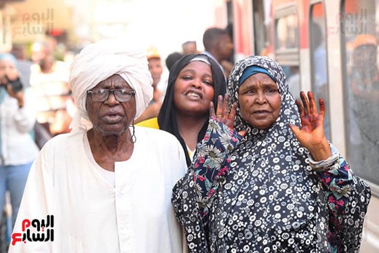 قطار العودة للسودان ينطلق من محطة مصر (11)